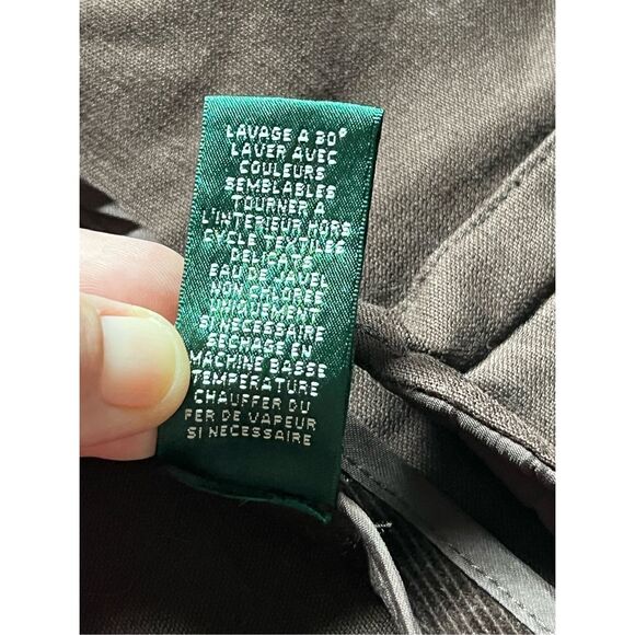 Vintage Ralph Lauren Brown Corduroy Military Style Jacket Large - Picture 11 of 13